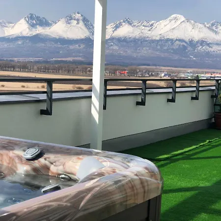 Tatra Billetee S Luxusným Výhľadom Na Vysokétatry A Súkromným Wellness * Poprad