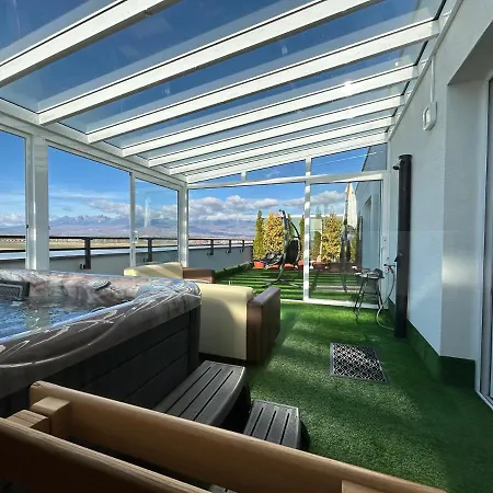 Tatra Billetee S Luxusnym Vyhladom Na Vysoketatry A Sukromnym Wellness * Poprád