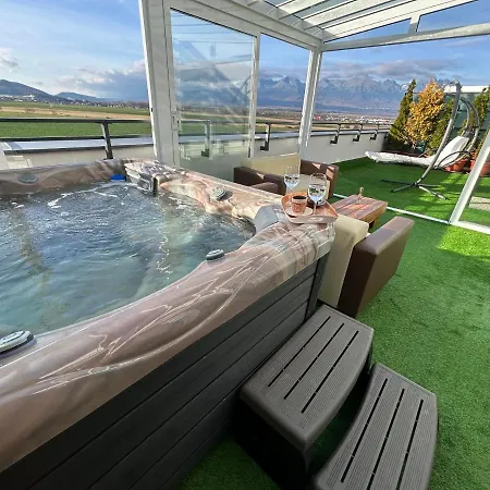 Tatra Billetee S Luxusnym Vyhladom Na Vysoketatry A Sukromnym Wellness *
